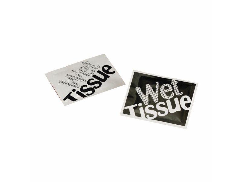 Rengöringsservetter, single packed svart/vit 200x160 mm, kartong 2000 st, pall 36 kartonger (2000 st) | Rengöring - Avtorkning - Toalettpapper och dispensrar | GameStuff