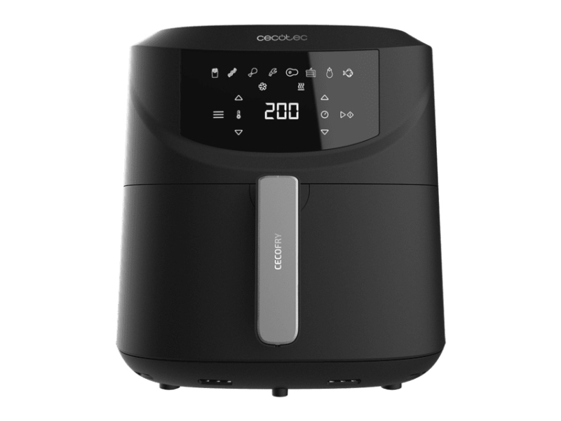 Cecotec Cecofry Absolute 7600, Varmluftsteger, 7,6 L, 80 °C, 200 °C, 60 min., Enkelt