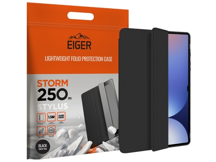 Eiger Storm Stylus 250M Etui Galaxy Tab S10 Fe Sort