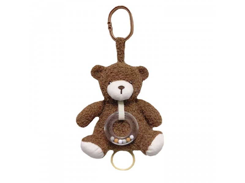 Tulilo Brauner Musik-Teddybär, 18 Cm