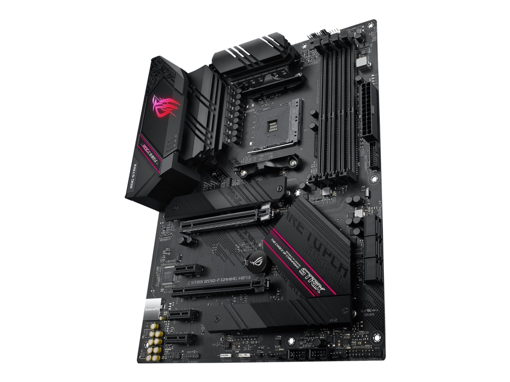 Asus Rog Strix B550-F Gaming Wifi Ii, Amd, Stik Am4, 3Rd Generation Amd Ryzen 3, 3Rd Generation Amd Ryzen 5, 3Rd Generation Amd Ryzen 7, 3Rd..., St