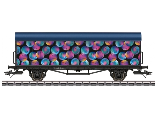 Märklin Smileyworld Car For 2025, Model Af Godsvogn Til Jernbaner, Monteringssæt, Ho (1:87), Two-Axle Freight Car With Smooth Side Walls, Dreng/Pige,