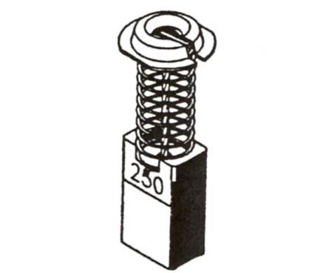 Haushalt Carbon Brushes 30-00-250-H2 Pcs