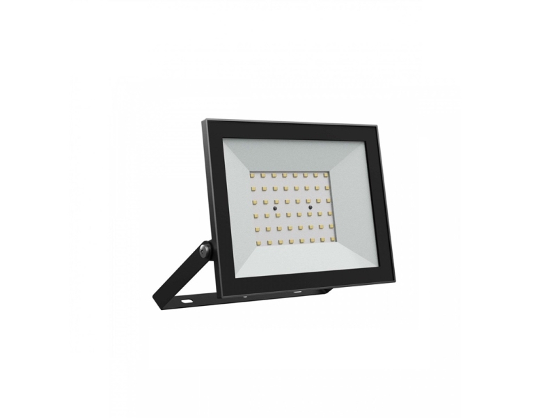 Noctis Lux 4 projektør 50W - varm hvid, 230V, IP65, sort - Ideel til udendørs belysning - 176x137x25mm