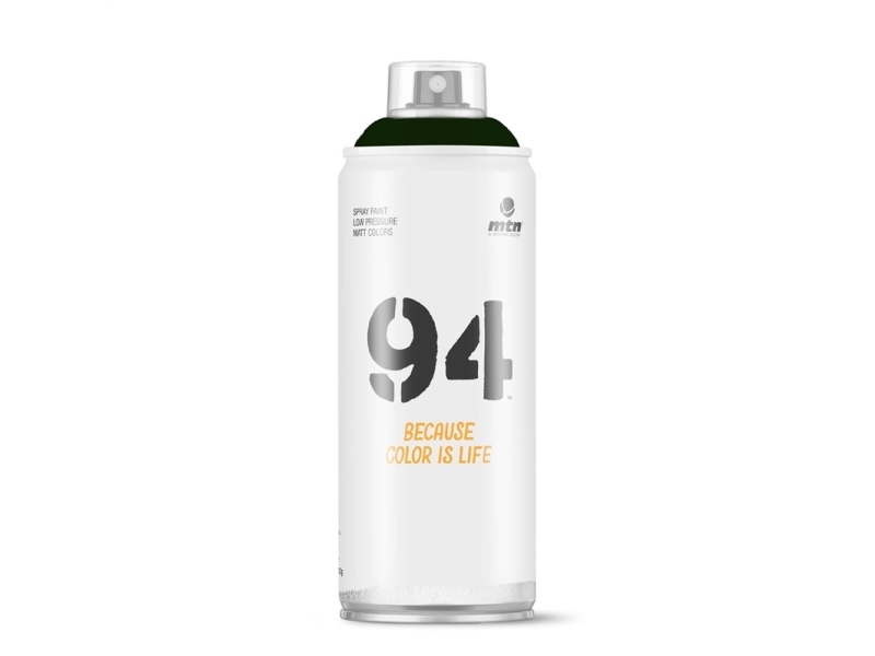 Aerosol Paints Montana Water Based, Dark Green, 0.4 L