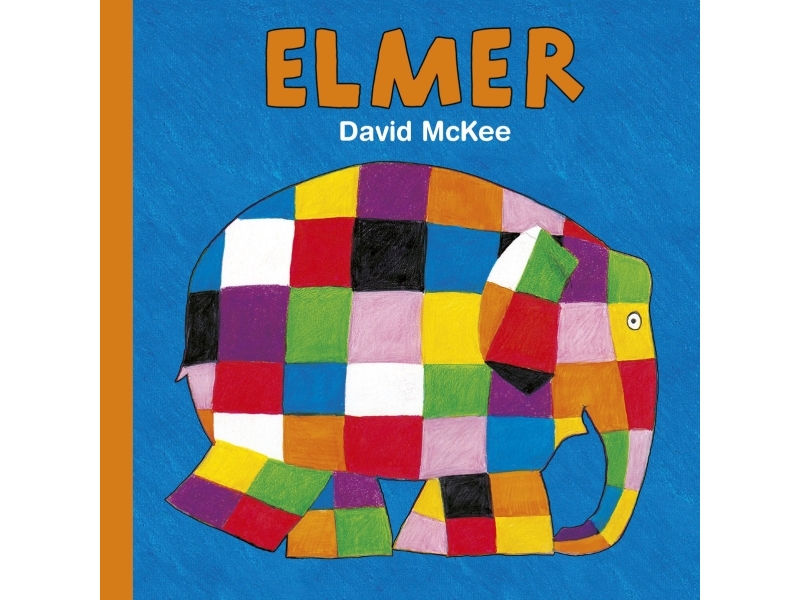 Snip Snap Snude: Elmer - Kolli Á 12 Stk. - Pris Pr. Stk. Ca. Kr. 14,95 | David Mckee
