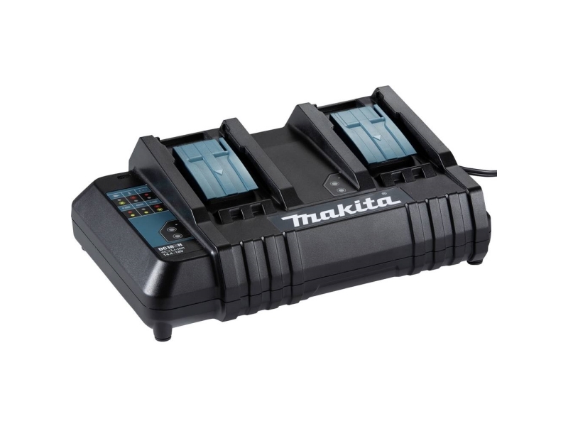 Makita dviejų akumuliatorių kroviklis 199687-4 DC18SH, 14.4V - 18V