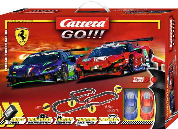 Carrera 20062575, Racerkøretøj og banesæt, Ferrari Power Racing, 6 År, Flerfarvet