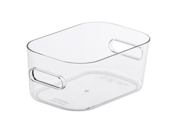 Transparent plastkasse (8 størrelser) Transparent Plast 9,5cm x 14,5cm x 6cm - Transparent - 9,5cm x 14,5cm x 6cm - Cajsa