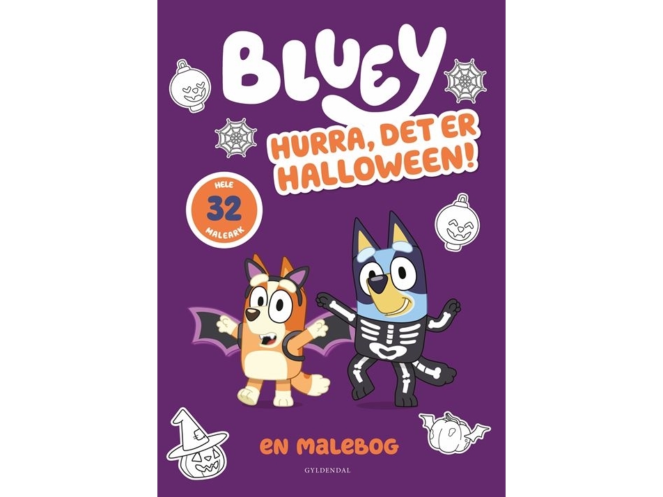 Bluey - Hurra, det er halloween! Ludo Studio Pty Ltd Språk: Danska | Böcker - Barnböcker | GameStuff