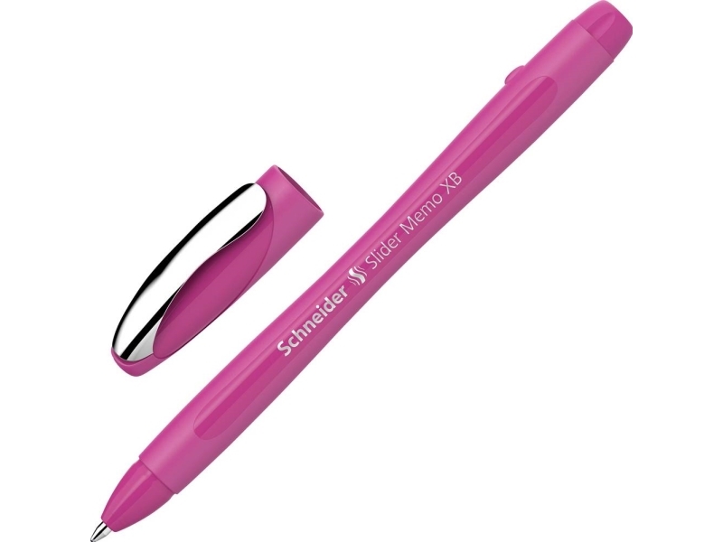 Schneider Slider Memo XB kulspetspenna 0,7 mm power pink (1 st) 150219 | Skrivredskap - Kulspetspennor & Reservoarpennor - Kulspetspennor utan tryckknapp | GameStuff