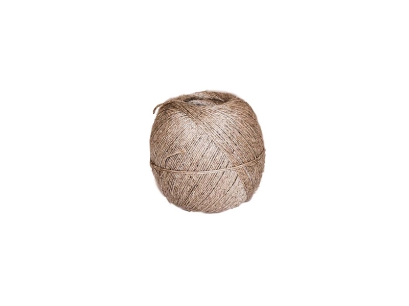 Snor, rullelængde: 160.00 m, hamp, gul brudstyrke Resistant approx. 15 kg Rulle, rullevægt: 0.20 kg