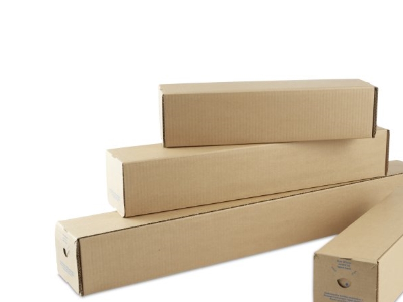 Paprør Master'In firkantede 105x105x1100x3mm brun - (10 stk.)