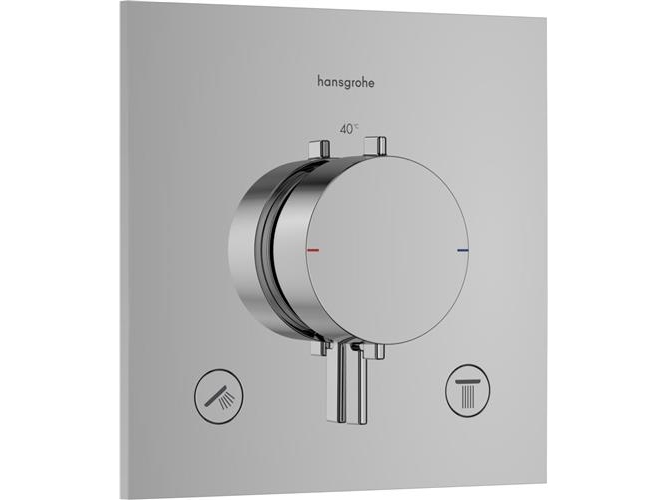 Eccostat Comforte Einbauarm, 2 Ausgänge
