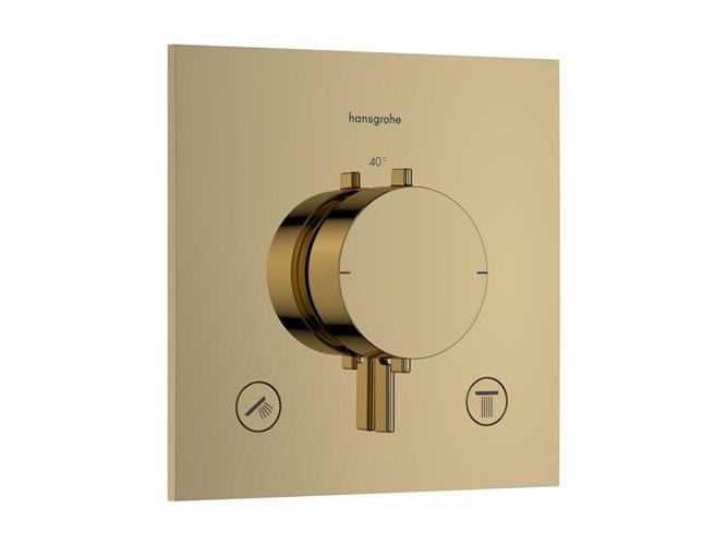 Hansgrohe Ecostat Comfort E brusearmatur, guld