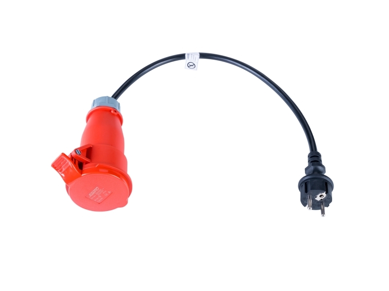 Akyga AK-SC-E06, CEE 5-pin, Svart, Röd, Honkoppling, Koppar, Termoplast, IP44, 6 mm ² | EL Artiklar - Andra EL - Samlare dosor och församlingar | GameStuff