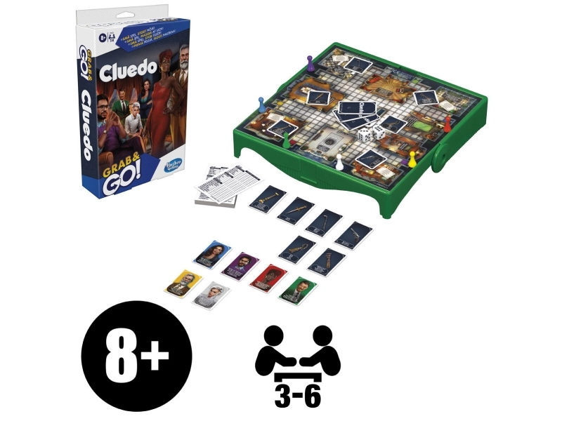 Cluedo Grab & Go DK/NO/SE/FI | Leksaker - Figurer & Dockor | GameStuff