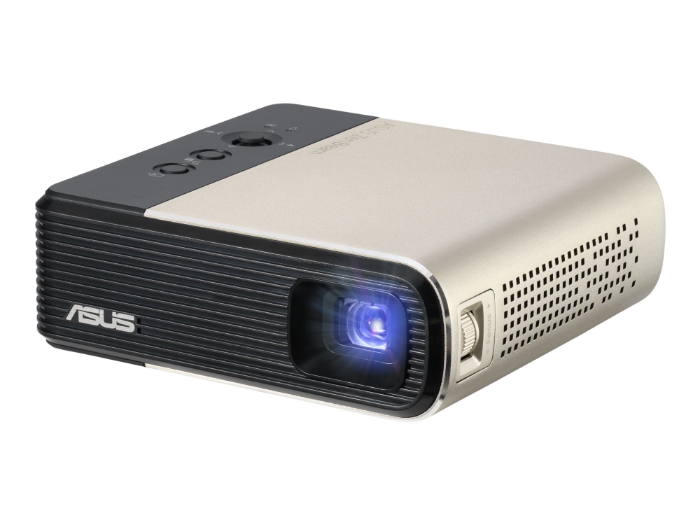 Asus Zenbeam E2 - Dlp-Projektor - Led - 300 Lumen - Wvga (854 X 480) - 16:9 - Guld