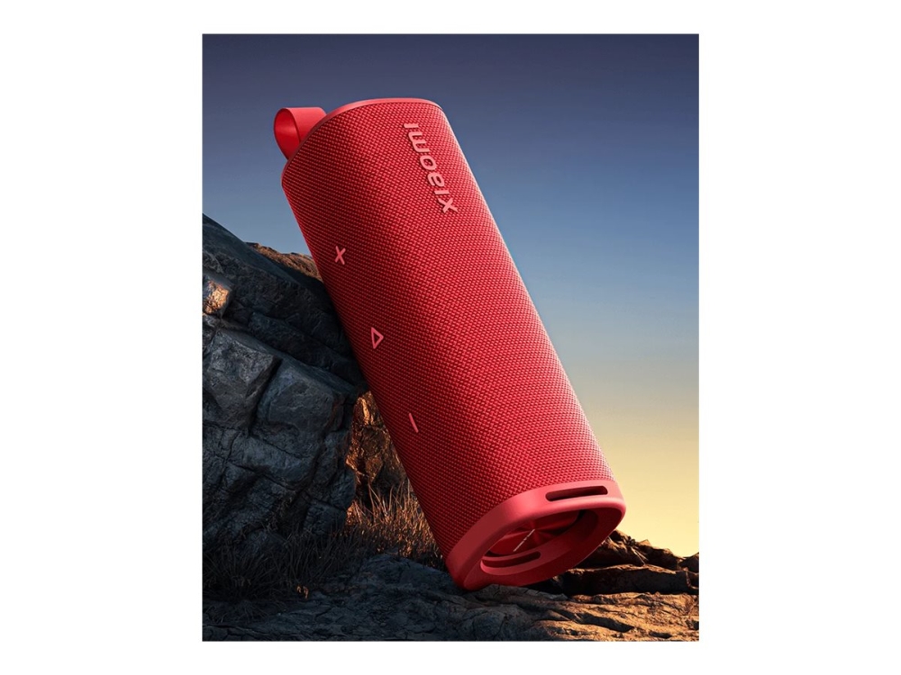 Xiaomi Sound Outdoor - Højttaler - til transportabel brug - trådløs - Bluetooth - 30 Watt - 2-vejs - rød