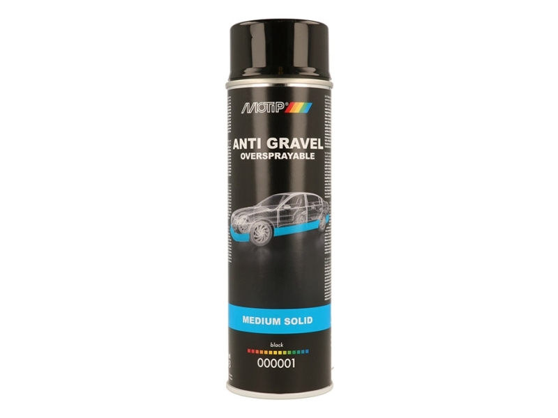 MOTIP Danga automobilių slenksčiams, juoda 500ml