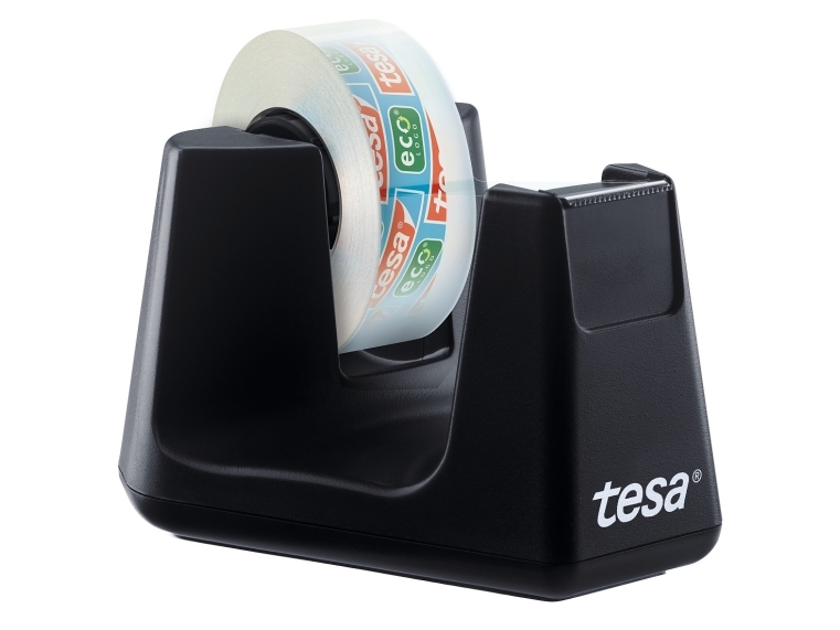 TESA 53905-00000-01, 1,9 cm, 33 m, Akrylonitrilbutadienstyren, Sort, Transparent, 33 m, 1,9 cm | Kontorsmaterial - Tejp & dispensrar - Tejp dispensrar | GameStuff