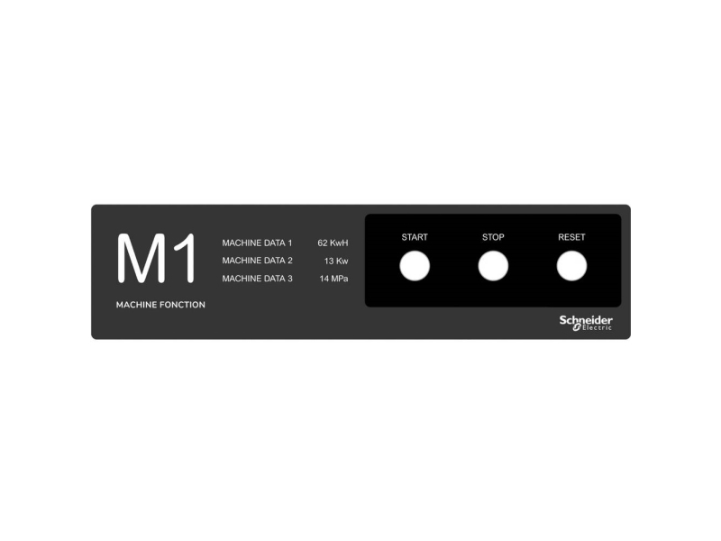 Schneider Electric Zbylecust07 Opmærkning Kan Mærkes Tom 1 Stk Piece