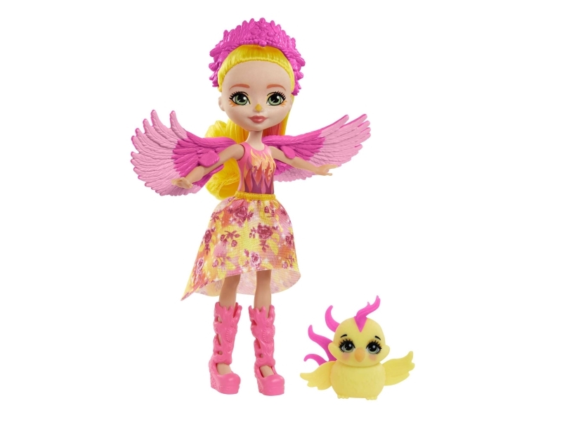 Enchantimals dukke + Phoenix kæledyr