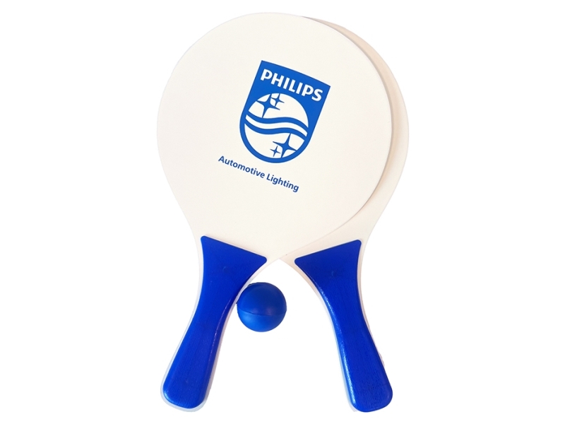 Philips strandtennis sæt + badebold