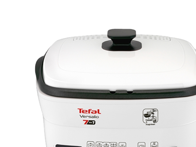 Tefal FR4900, 1,3 kg, 2 L, 80 °C, 180 °C, Enkelt, Hvid