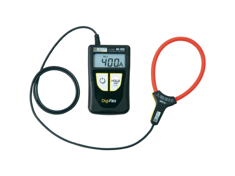 Chauvin Arnoux P01120576z Strømtang Hånd Multimeter Digital Cat 600 Visning Counts: 4000