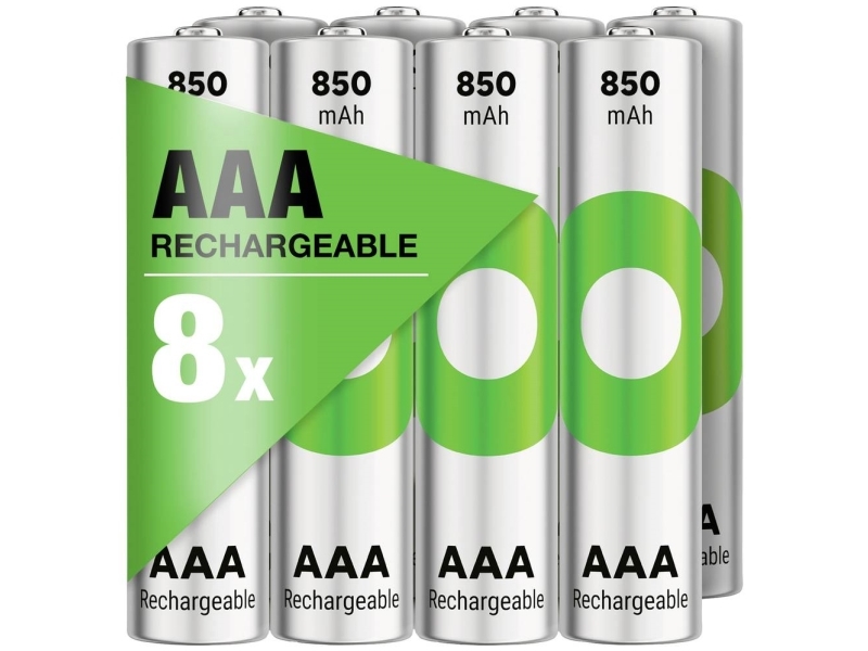 Gold Peak Industries Recyko Aaa Micro Nimh 850 Mah 1.2V Akku 8Er Pack - Akku - Micro (Aaa) (Gprck85aaa034c8)