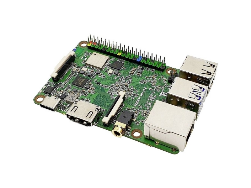 Allnet Rock Pi 4A+ Op1 4Gb/32Gb Ohne Wlan&Bluetooth Mit Poe Pins (Rs114a+D4e32)