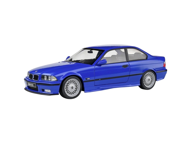 Solido BMW E36 M3 Coupe 1996 blau 1:18 Modelbil