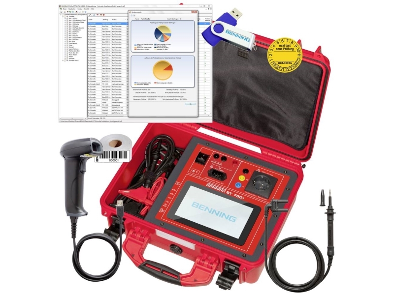 Benning St 760+ Set Gerätetester-Set (050335)