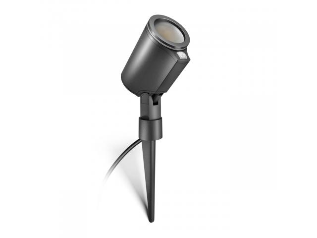 Steinel Spot Garden, Bodenbeleuchtung Für Den Außenbereich, Schwarz, Aluminium, Kunststoff, Ip44, Garten, Straße, Ii