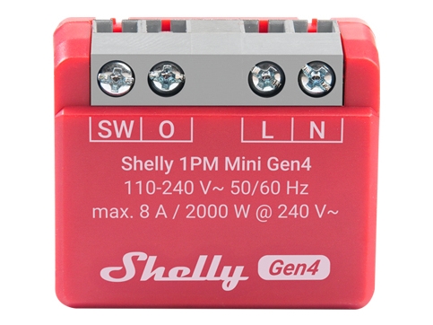 Shelly 1PM Mini Gen4 | Huset - Husautomatisering | GameStuff