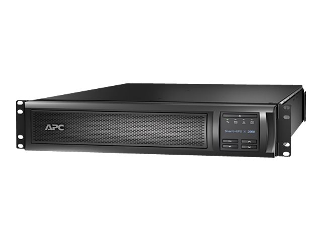 Apc Smart-Ups X 3000 Rack/Tower Lcd - Ups - Ac 208/230 V - 2.7 Kw - 3000 Va - 1-Faset - Ethernet 10/100, Rs-232 - Output-Stikforbindelser: 11 - 2U -