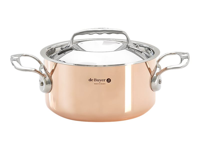 de Buyer Prima Matera - Gryta med lock - 16 cm | Köksutrustning - Grytor & pannor - Grytor | GameStuff