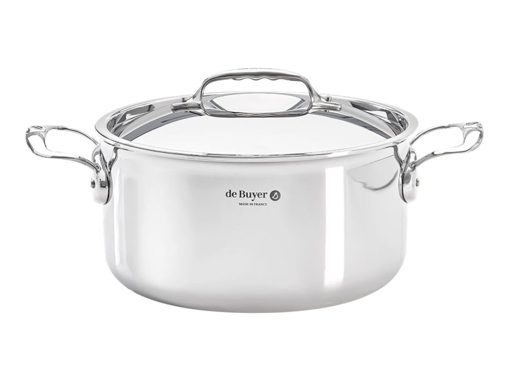 de Buyer AFFINITY - Kogegryde med dække - 20 cm - 3.4 L