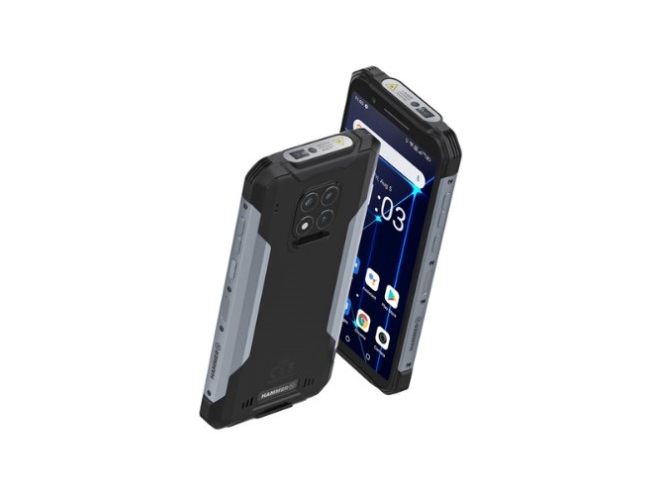Myphone Hammer Construction, 15,2 Cm (6"), 6 Gb, 128 Gb, 16 Mp, Android 12, Sort, Sølv