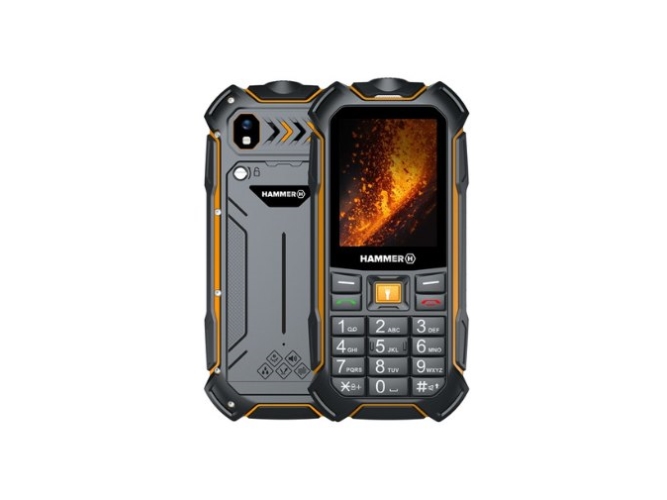 MOVIL SMARTPHONE HAMMER BOOST 2 4G VOLTE BLACK