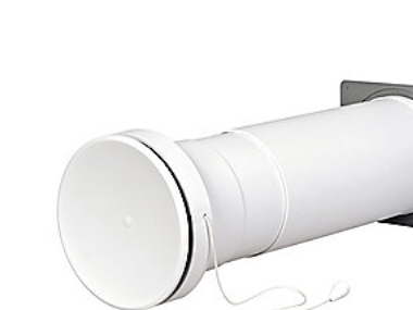 Duka Teleskopventil Typ 450 - Pvc, Weiß, Ø99 Mm, 260-400 Mm