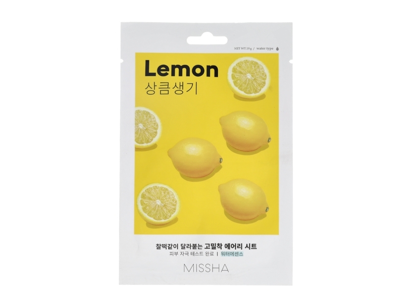 Missha Airy Fit Sheet Mask Lemon 19 G