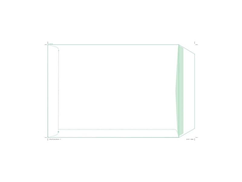 Umschläge Sortiert Offen An Der Kurzen Seite 1 White Permanent (Dp 37) Standklappe Selbstklebend 90G/