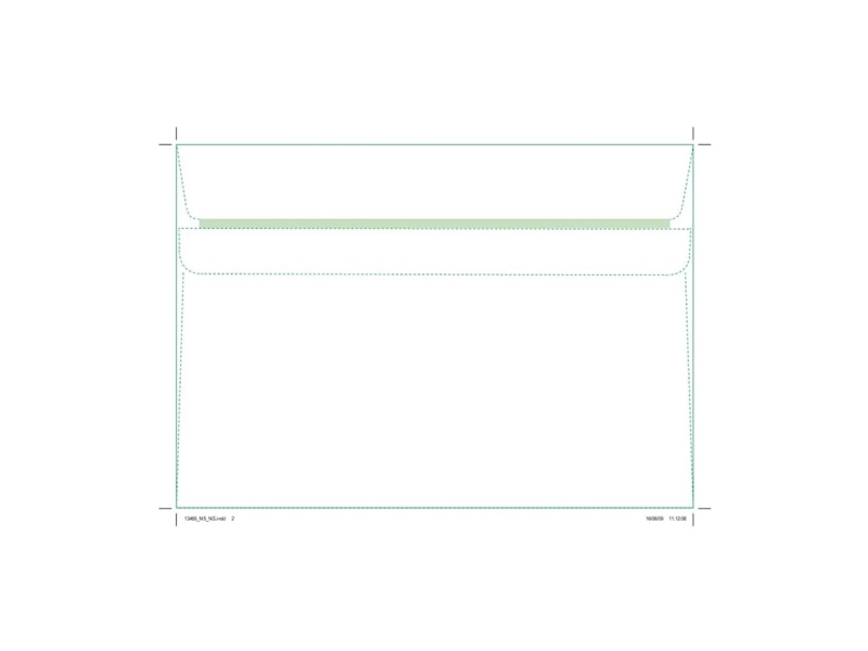 Kuverter hvid 155x220mm M5 90g Mailman 13465 500stk/pak