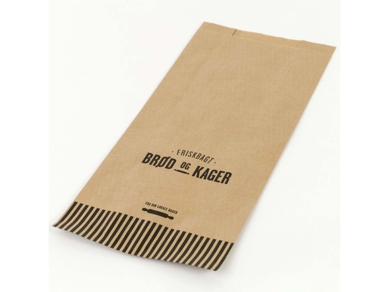 Bagerpose M/Sidefals Mellem Friskbagt Brød Og Kager 500Stk/Pk