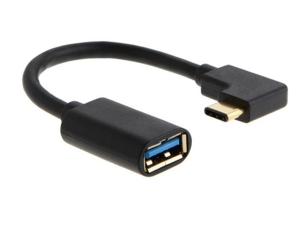 Microconnect Usb3.1Caf05bh-Ang, Usb Type C, Usb-A, 0,2 M, Sort
