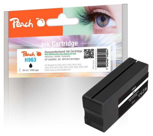Peach 3Ja26ae, Schwarz, 30 Ml, 1 Stück(E), 1000 Seiten, Einzelpackung