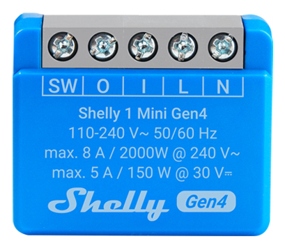 Shelly 1 Mini Gen4 | Smarta hem - Märken - Shelly | GameStuff