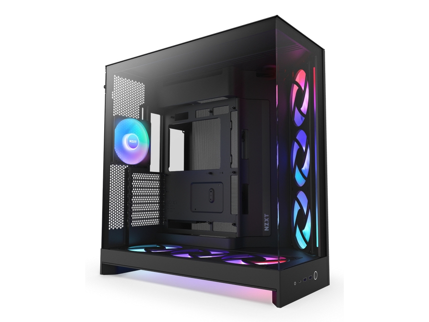 NZXT - - genomskinlig sidopanel - ingen strömförsörjning - USB/ljud | Datorkomponenter - Datorchassin & Tilbeör | GameStuff